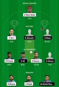 FUJ vs DUB Dream11 Prediction, Match 5, Grand League Team